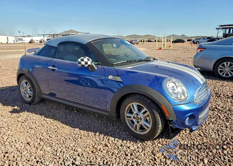 2013 Mini Cooper Coupe z USA, uszkodzony, nr VIN WMWSX1C56DT507360